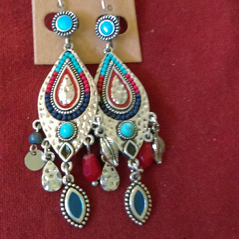 New Bohostyle Hippie Earrings Boho Dangle Style